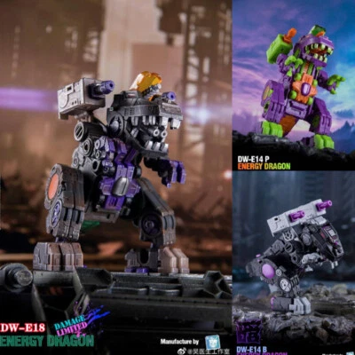 DR.Wu DW-E18 ENERGY DRAGON MIni Trypticon 10cm Action Figure TOYS Multiple ver. - Image 1 of 4