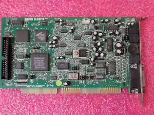 Sound Blaster Pro2 Creative Labs ISA 16 Bits CT1600 Yamaha DOS retro gaming #W7A - Picture 1 of 10