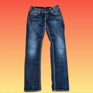 Silver Suki Fluid Mid Straight Jeans Gr. 27x31 #182 - Bild 1 von 5