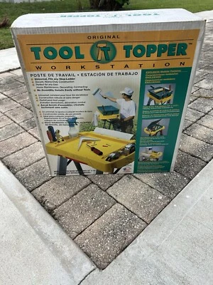 Original Escalera Caja de Herramientas Pintura Topper, Herramientas Y Pincel Soporte Almacenamiento Foto 1 de 4