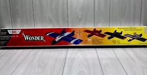 Sealed VTG RC Balsa Wood Airplane Kit Sig Wonder RC66 Bruce Tharpe Design Plans - Picture 1 of 18