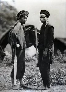 INDOCHINE c. 1930 - Grand Négatif Contretype - 4 - Picture 1 of 1