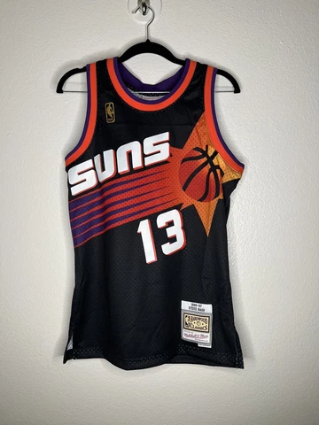 Steve Nash Phoenix Suns 1996-97 Mitchell & Ness Swingman Jersey - Size Small Cover
