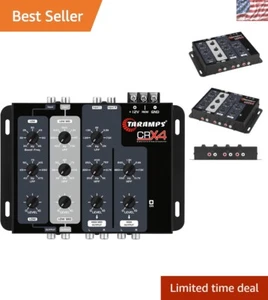 Amplificador digital Taramps CRX4: potente cruce de 4 vías para sonidos bajos y altos - Imagen 1 de 10