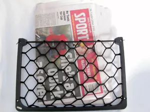 MAGAZINE RACK HOLDER MAP POCKET ELASTIC RV CARAVAN BOAT MOTORHOME VEHICLE PARTS - Picture 1 of 2
