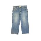 Aeropostale Benton Orignal Bootcut Distressed Men's size 34x26 Blue Denim jeans