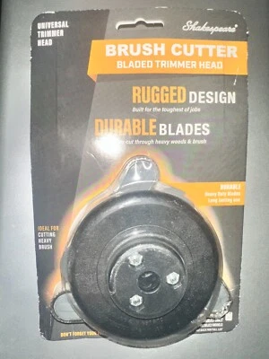 SHAKESPEARE Brush Cutter Bladed Trimmer Head, Ideal for Cutting Heavy Brush - Image 1 of 2