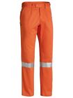 Bisley 3M Taped Original Work Pants Trousers - Orange