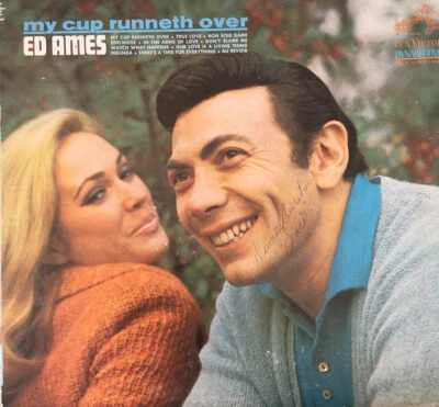 Ed Ames ‎My Cup Runneth Over LP 1967 RCA LSP-3774 ————————/-/-/26 - Image 1 of 4