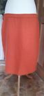 Seasalt bunker skirt 16 in orange ideal for the summer. Smart and casual wear.