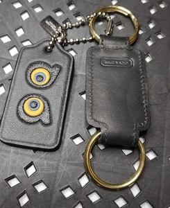 Schwarzer Coach Schlüsseltrenner Schlüsselanhänger und Hangtag - Bild 1 von 7