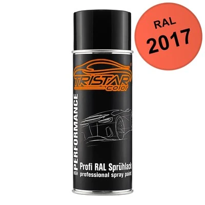 TRISTARCOLOR RAL 2017 Orange Spraydose alle Glanzgrade Varianten