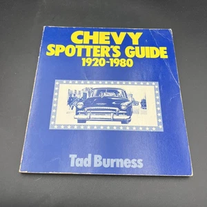 Chevy Spotter's Guide 1920-1980 von Tad Burness Taschenbuch 136 Seiten - Bild 1 von 12