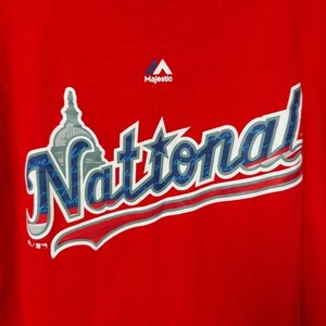 Camiseta roja majestuosa del Juego de Estrellas Nacional de Washington 2018 XXL para hombre - Imagen 1 de 4
