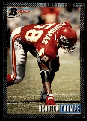 Bowman Foil Derrick Thomas 1993 #410 Foto 1 de 2
