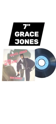 Disque 45 Tours vinyle 7" Grace Jones I've Seen that face before 1981 funk synth - Photo 1/3