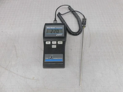 COLE PARMER 91100-00 DIGI-SENSE THERMOMETER TYPE J M6197 - Image 1 of 2