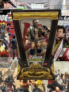 LA Knight WWE Mattel Elite Defining Moments Ringside Exclusive Fig. New In Hand - Picture 1 of 2