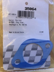 Engine Coolant Outlet Gasket FEL-PRO 35064 Fits Gm Dodge Chrysler Jeep  - Foto 1 di 2