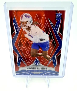 2025 Panini Phoenix Football - Maxwell Hairston #237 Red 55/99 RC SSP Mint - Picture 1 of 2