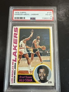 1978 Topps Kareem Abdul-Jabbar #110 PSA 4 - Picture 1 of 2