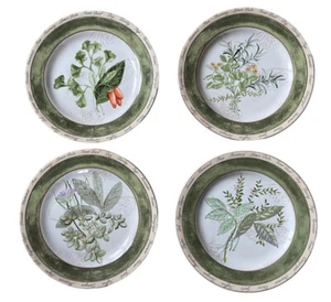 American Atelier Bouquet Garni 8” Salad Dessert Plates Dishes Set of 4 Plates - Picture 1 of 7