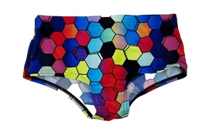 SPEEDO Kinder Jungen tiefe Seiten Slip Badehose blau Größe 24" (16) - Bild 1 von 2