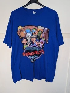 Jeff Dunham Ernsthaft!? Tour T-Shirt Blau XL 2022 Birmingham UK  - Bild 1 von 11