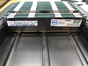 DELL SNPY898NC/16G Modulo 16 GB 4RX4 DDR3 PC3-8500R 1066 MHz REG -Memoria R610 R710 - Foto 1 di 6