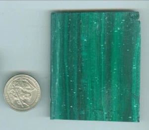 39 Gramm Block Malachitplatte Stabilisierter Block Malachit Messergriffe - Bild 1 von 1
