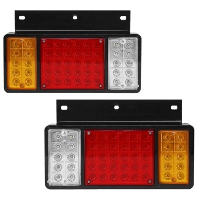 Par de luces traseras 50 LED para GMC W Isuzu Elf Truck NPR NQR NRR NKR NHR 1984-up Foto 1 de 4