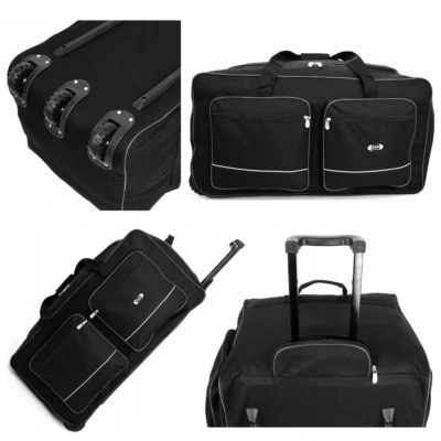 Reisetasche 240L XXXXL  mit 3 Rollen und Teleskopgriff Reisekoffer Reisetrolley - Bild 1 von 4