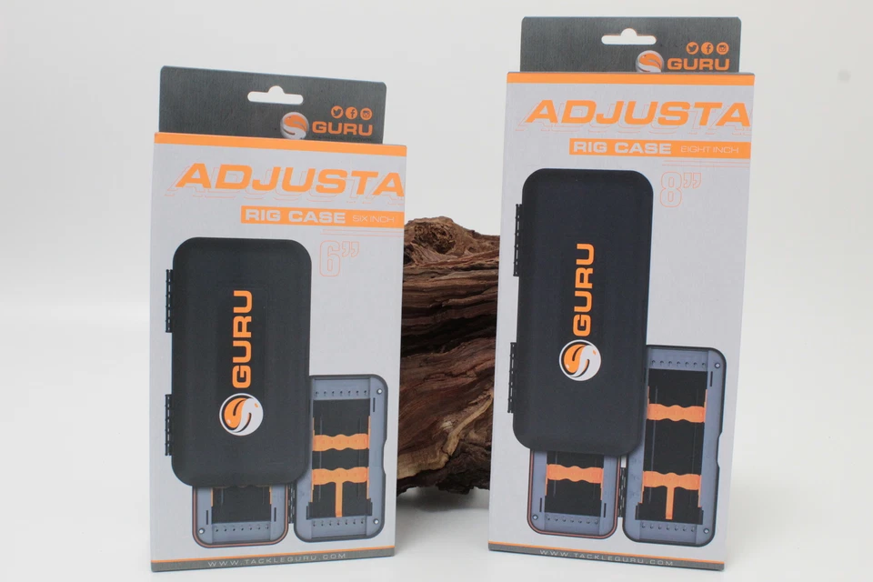Guru Adjustable Rig Case 6 Inch 8 Inch Rig Case Leader Box Feeder Fishing NEW Original Packaging - Image 1 of 1