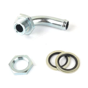 Tapón de drenaje de retorno de cárter de aceite turbo 90 grados 5/8" 0,63" 16 mm - Imagen 1 de 6