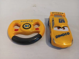 Dinoco 6" Remote Control Car Disney Pixar Car. Tested. Works! - Picture 1 of 5