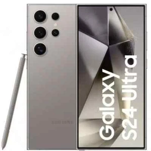 Samsung Galaxy S24 Ultra (Dual SIM) 256GB - Titanium Grey (Unlocked) - Grade A - Picture 1 of 1