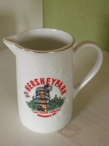 Vintage Hershey Park Souvenir Twin Tower Schlitten Krug Milchkännchen Hershey PA - Bild 1 von 4