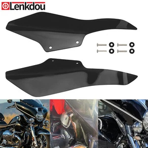 For BMW R18 2021-2024 Motorcycle Side Windshield Windscreen Wind Deflector Smoke - Picture 1 of 8