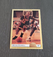 1993 Classic Basketball Bryon Russell Card 65 Long Beach State
