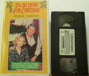 ICH WERDE ZU WEIHNACHTEN ZU HAUSE SEIN (VHS) Hal Holbrook Eva Marie Saint SEHR GUTER ZUSTAND. - Bild 1 von 1