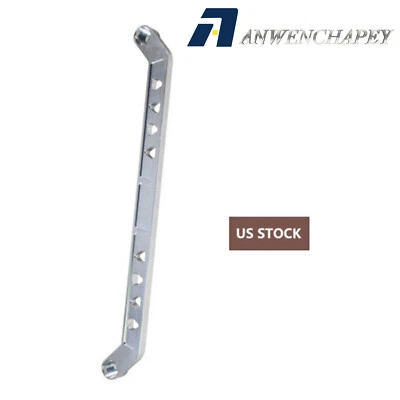 Silver For 1992-1995 Honda Civic EG Del Sol Rear Lower Subframe Tie Bar Billet - Image 1 of 4