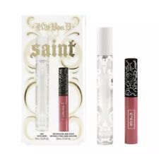 Kat Von D Everlasting Mini Lipstick/Perfume SAINT Duo NIB