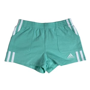 Adidas Youth Girl's Teal Shorts Sz 6x - NWT - Picture 1 of 6