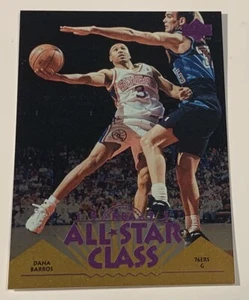 Dana Barros 1995-96 Upper Deck All Star Class Foil Insert #AS7 - schöner Zustand - Bild 1 von 2