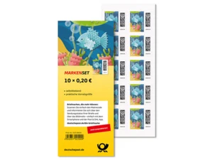 Deutsche Post MARKENSET 10 Stück gültige 0,20 Euro Briefmarken Selbstklebend 020 - Bild 1 von 2