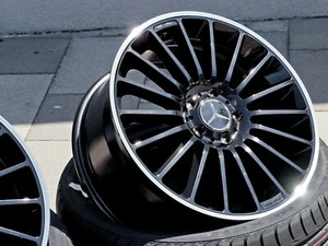 4 jantes neuves 18'' style Pack Sport AMG Mercedes classe A, B, C, CLA, GLA, GLC - Imagen 1 de 1