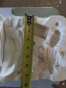 Stampo ceramica colata antiscivolo donna orientale vintage decorativo vedi tutte le foto  - Foto 1 di 6