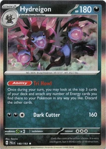 Pokemon - Hydreigon #140/193 - SV02: Paldea Evolved Holo - Bild 1 von 2