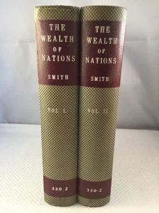 "Der Reichtum der Nationen" Band I & II von Adam Smith, 1922, Methuen & Co - Bild 1 von 15