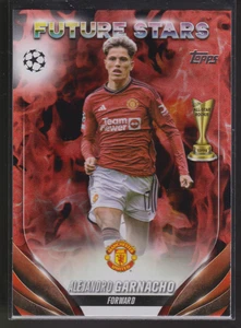 2023-24 Topps UEFA Club Competitions #115 Alejandro Garnacho Inferno MANCHESTER - Bild 1 von 2